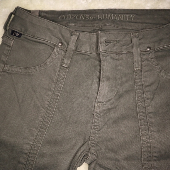 Citizens of Humanity - Alden Cargo Skinny Jeans in Eucalyptus - Picture 4 of 10